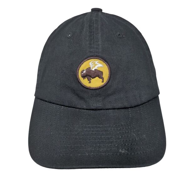 Buffalo Wild Wings Slideback Hat Black One Size Embroidered Employee - Picture 1 of 8